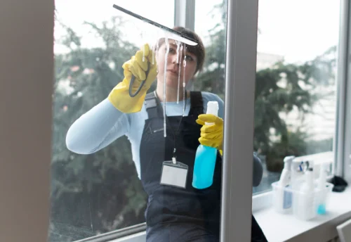Nettoyage de vitres intérieures et extérieures à Saint-Germainmont
